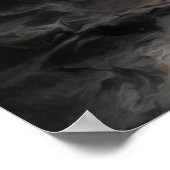 Natuurlijke krachten van Lake Tyrrell Poster (Hoek)