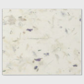 Natuurlijke Kraft bloemblaadjes Mulberry Mint Paar Cadeaupapier (Vlak)