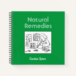 Natuurlijke Kruidenremedies Notities met naam Notitieboek