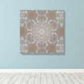 Natuurlijke kunst steen & zand canvas afdruk (Insitu (Houten vloer))