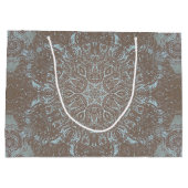 Natuurlijke kunst steen & zand groot cadeauzakje (Achterkant)