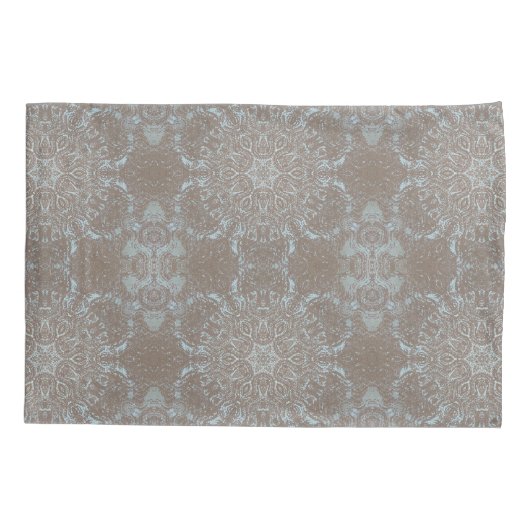 Natuurlijke kunst steen & zand kussensloop (Achterkant)