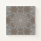 Natuurlijke kunst steen & zand notitieboek (Achterkant)