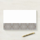 Natuurlijke kunst steen & zand post-it® notes (Op bureau)