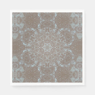 Natuurlijke kunst steen & zand servet