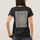 Natuurlijke kunst steen & zand t-shirt (Achterkant)