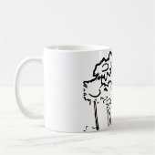 Natuurlijke kunstbloem koffiemok (Links)