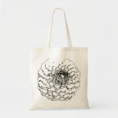 Natuurlijke kunstbloem tote bag (Voorkant)