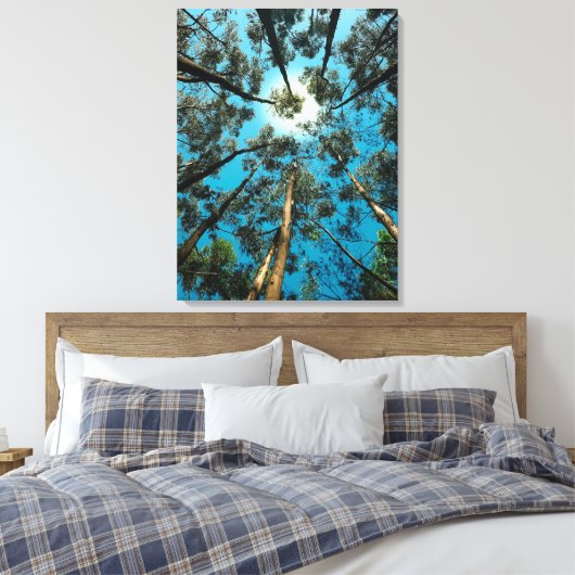 natuurlijke kunstmaniofdruk canvas afdruk (Insitu (Slaapkamer))