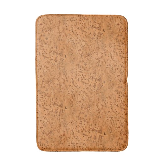 Natuurlijke kurk Kijk Hout Graan Badmat (Voorkant Verticaal)