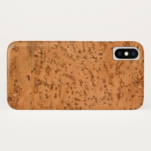 Natuurlijke kurk Kijk Hout Graan Case-Mate iPhone Case (Achterkant (horizontaal))