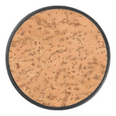 Natuurlijke kurk Kijk Hout Graan Hockey Puck (Voorkant)