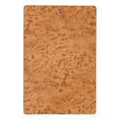 Natuurlijke kurk Kijk Hout Graan Mini Klembord (Achterkant)