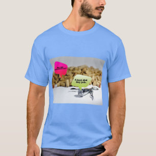 Natuurlijke Kurk Textuur Tee T-shirt