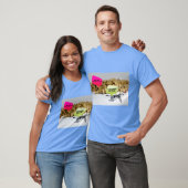 Natuurlijke Kurk Textuur Tee T-shirt (Unisex)
