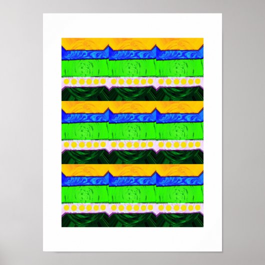 Natuurlijke lagen poster (Voorkant)