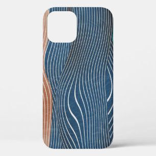 Natuurlijke landschapsheuvels: naadloos patroon. Case-Mate iPhone case