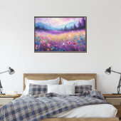 Natuurlijke landschapskunst canvas afdruk (Insitu (Slaapkamer))
