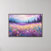 Natuurlijke landschapskunst canvas afdruk (Voorkant)