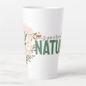 Natuurlijke Latte kop (Voorkant)