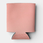 Natuurlijke lederen textuur: close-up achtergrond. blikjeskoeler (Voorkant)