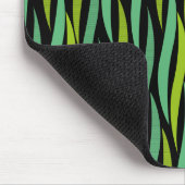 Natuurlijke lentevloeistofgras muismat (Hoek)