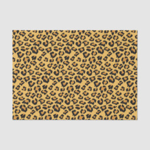 Natuurlijke leopard print fake Animal Fur Patroon Tissuepapier