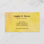 Natuurlijke limoen van citrusvruchten visitekaartje (Achterkant)