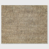 Natuurlijke linnen achtergrond, baggerwerk, beige cadeaupapier (Vlak)