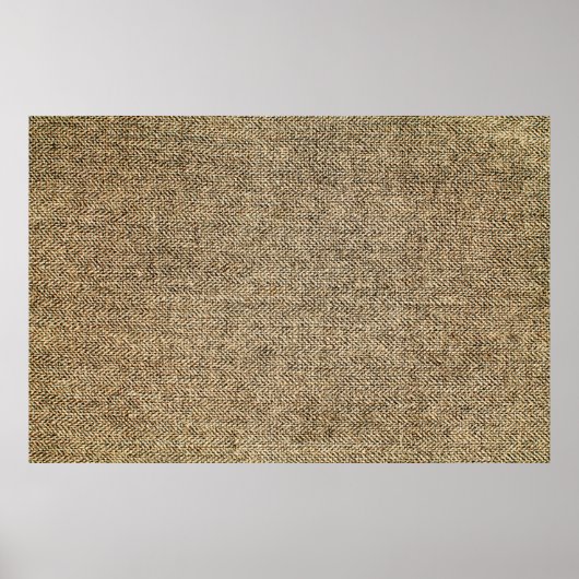 Natuurlijke linnen achtergrond, baggerwerk, beige poster (Voorkant)