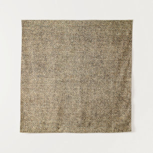 Natuurlijke linnen achtergrond, baggerwerk, beige wandkleed