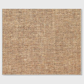 Natuurlijke linnen textuur als achtergrond cadeaupapier (Vlak)