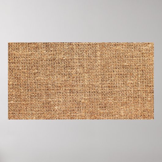 Natuurlijke linnen textuur als achtergrond poster (Voorkant)