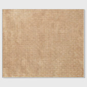 Natuurlijke linnen textuur als ruggrondzakjes, bei cadeaupapier (Vlak)