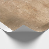 Natuurlijke luxe marmereffect Ancient-orientale te Cadeaupapier (Hoek)