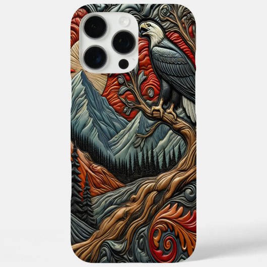 Natuurlijke Majesteit Arend Kunst Case-Mate iPhone Case (Achterkant)