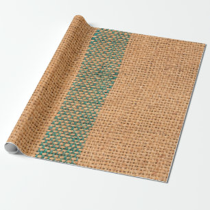 Natuurlijke makreel met bruine kleur, getextureerd cadeaupapier
