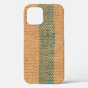 Natuurlijke makreel met bruine kleur, getextureerd iPhone 12 hoesje