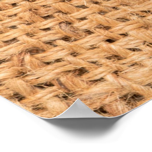 Natuurlijke makreel met bruine kleur, getextureerd poster (Hoek)