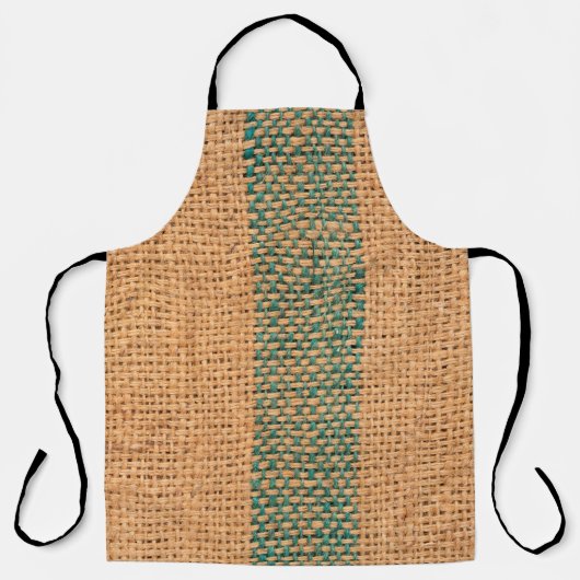 Natuurlijke makreel met bruine kleur, getextureerd schort (Voorkant)