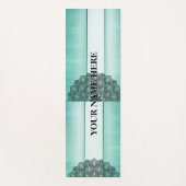 Natuurlijke Mandala Bloem Yogamat (Voorkant)