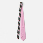 Natuurlijke mode met vlinders stropdas (Achterkant)