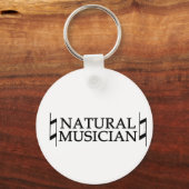 Natuurlijke muzikant sleutelhanger (Voorkant)