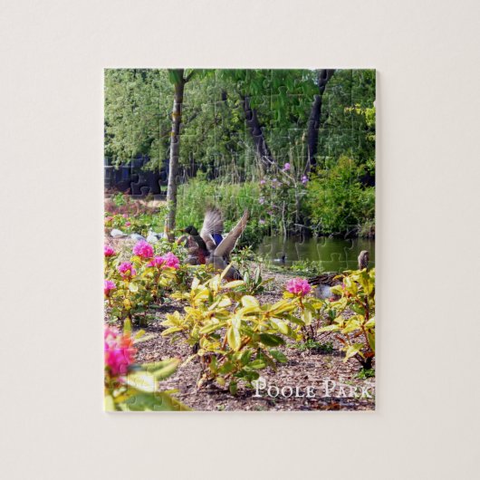 Natuurlijke natuur legpuzzel (Verticaal)