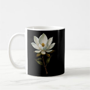 Natuurlijke Nurture Magnolia Flower Waterverf Art Koffiemok