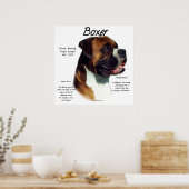 Natuurlijke oer Boxer ontmoeten het Poster van de (Keuken)