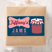 Natuurlijke Organische | aardbeienjam | Handgemaak Etiket (Insitu)