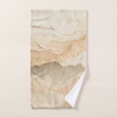 Natuurlijke organische getextureerde gescheurde la bad handdoek (Handdoek)