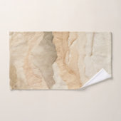 Natuurlijke organische getextureerde gescheurde la bad handdoek (Handdoek)