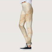 Natuurlijke organische getextureerde gescheurde la leggings (Links)